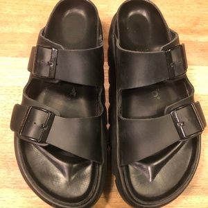 Birkenstock Papillio Arizona Chunky Leather Sandal 41